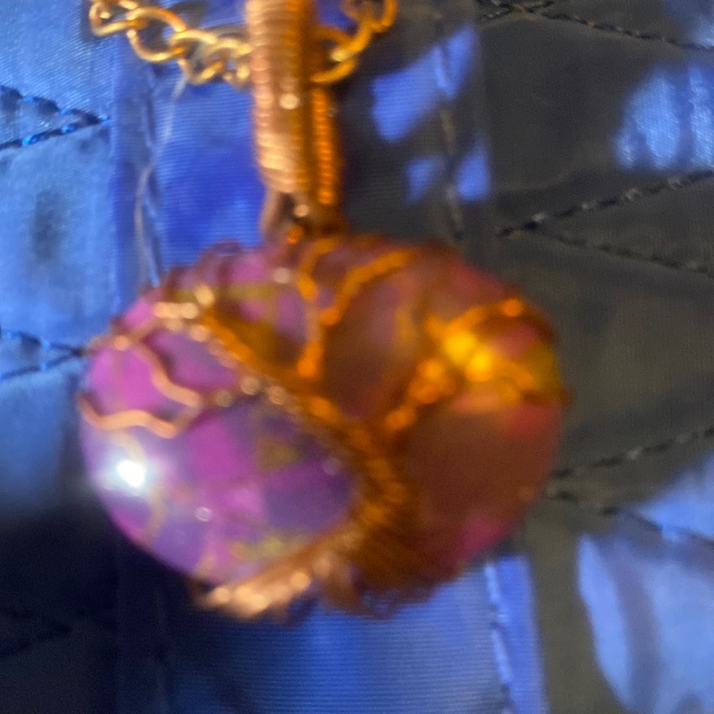 Galaxy Jasper, my favorite! Very deep lilac/purple